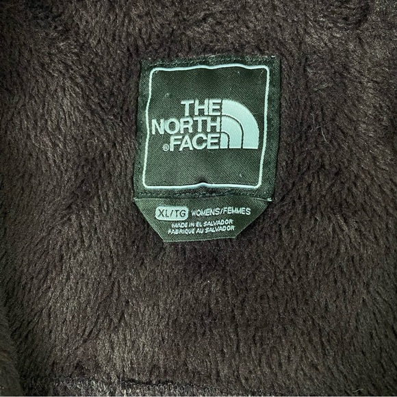 Vintage The North Face Burgandy Denali Fleece Polartec Jacket Women’s Size XL - Picture 3 of 13